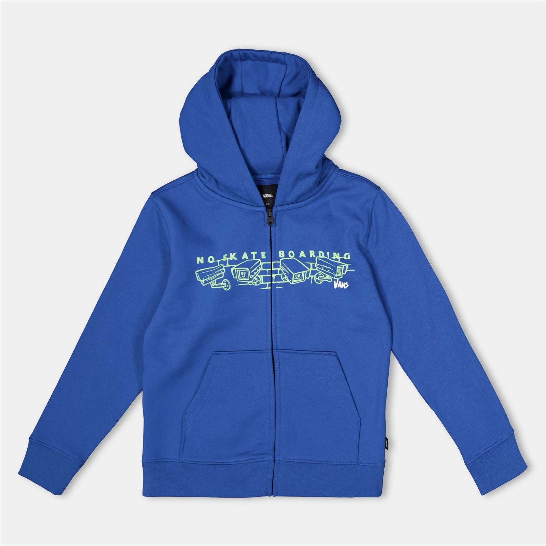 Vans Night Watchers Full-Zip Kids Graphic Long Sleeve Sweatshirt