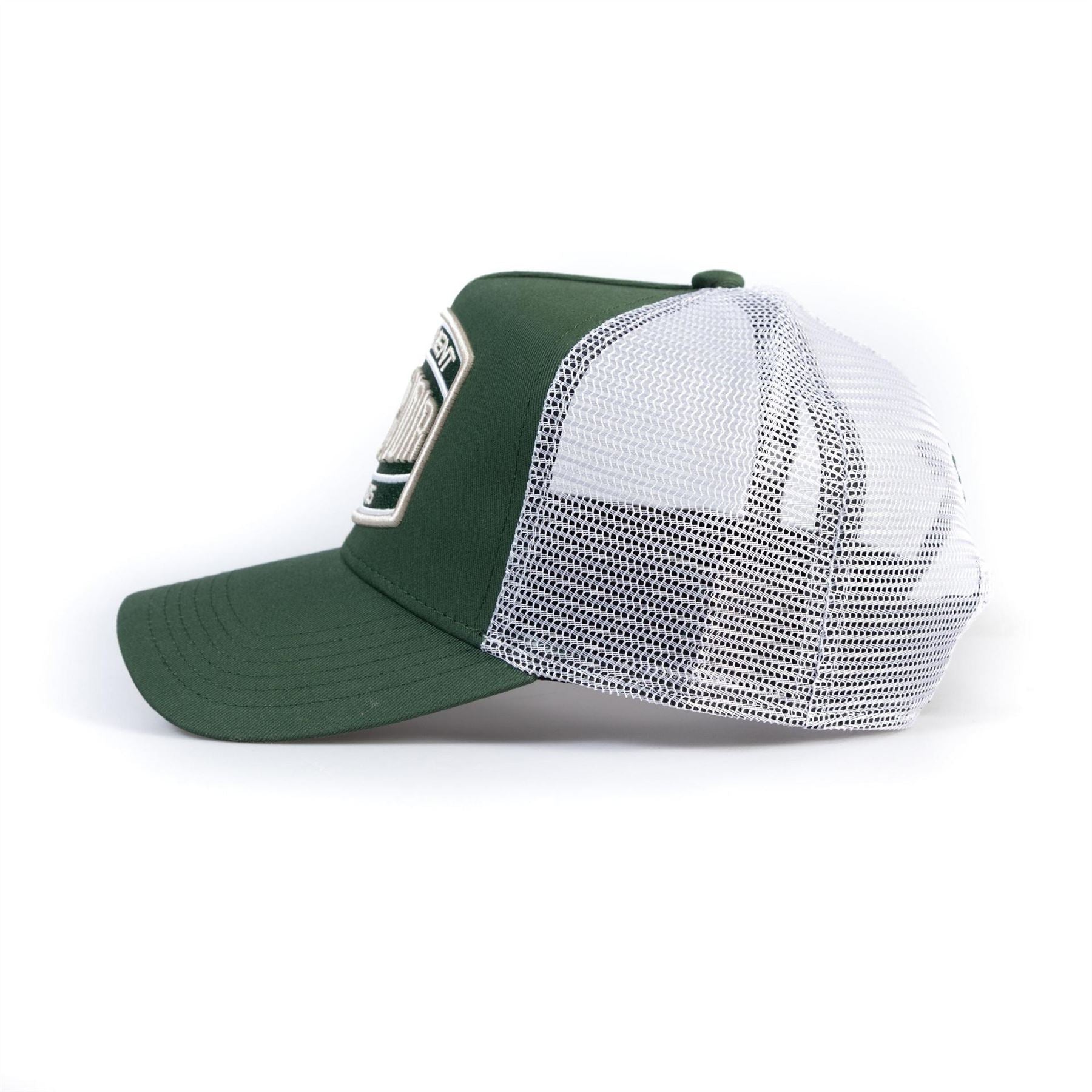 Societe Noir Logo Lettering Adjustable Trucker Cap
