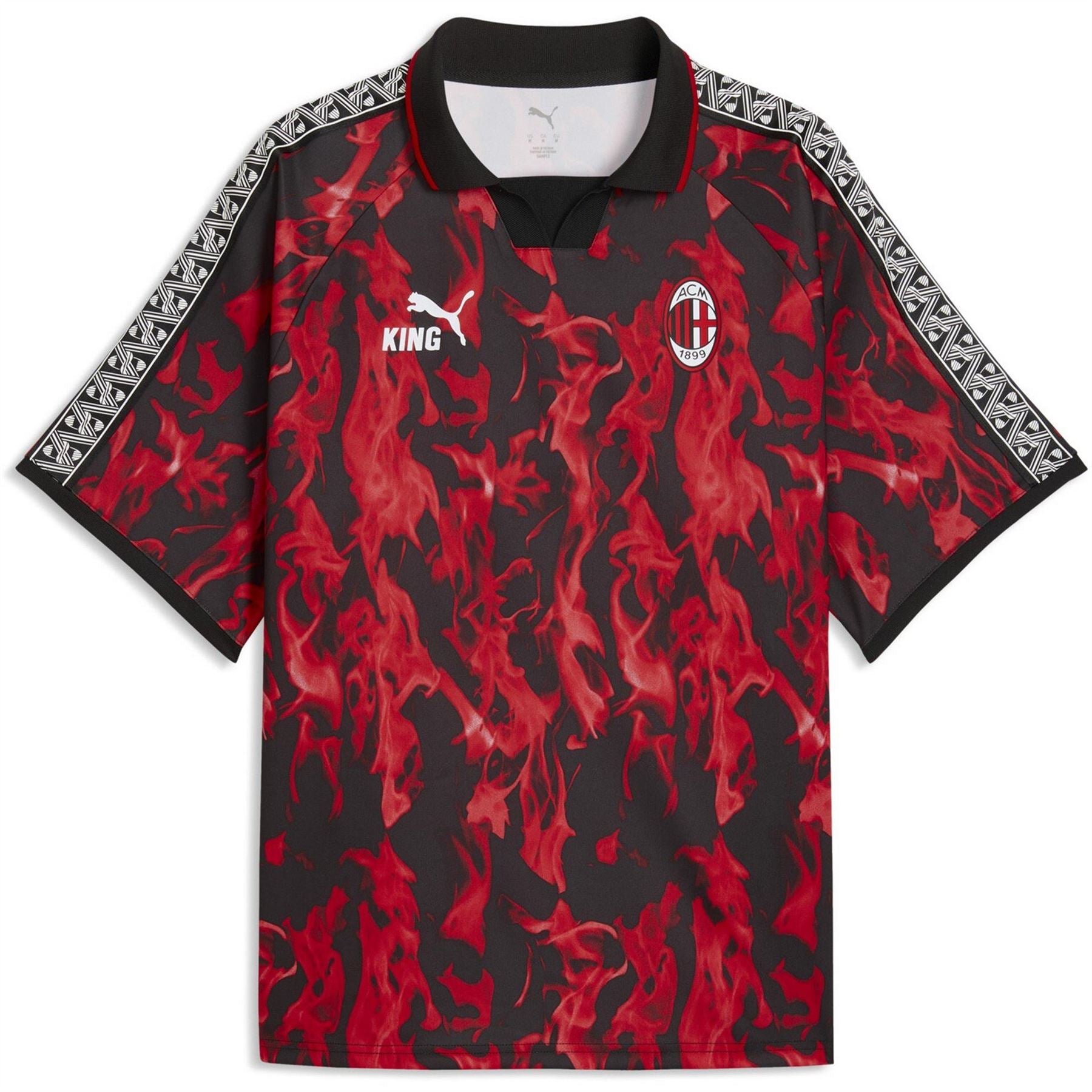 Puma Ac Milan Licensed Retro Football Shirt