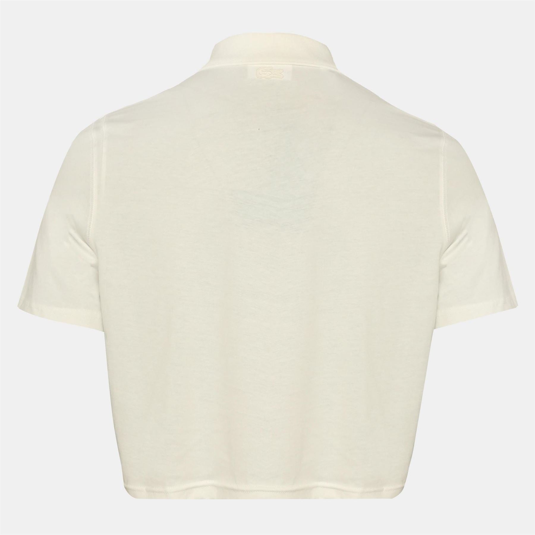 Lacoste Ribbed Collar Short Sleeve Polo Shirt