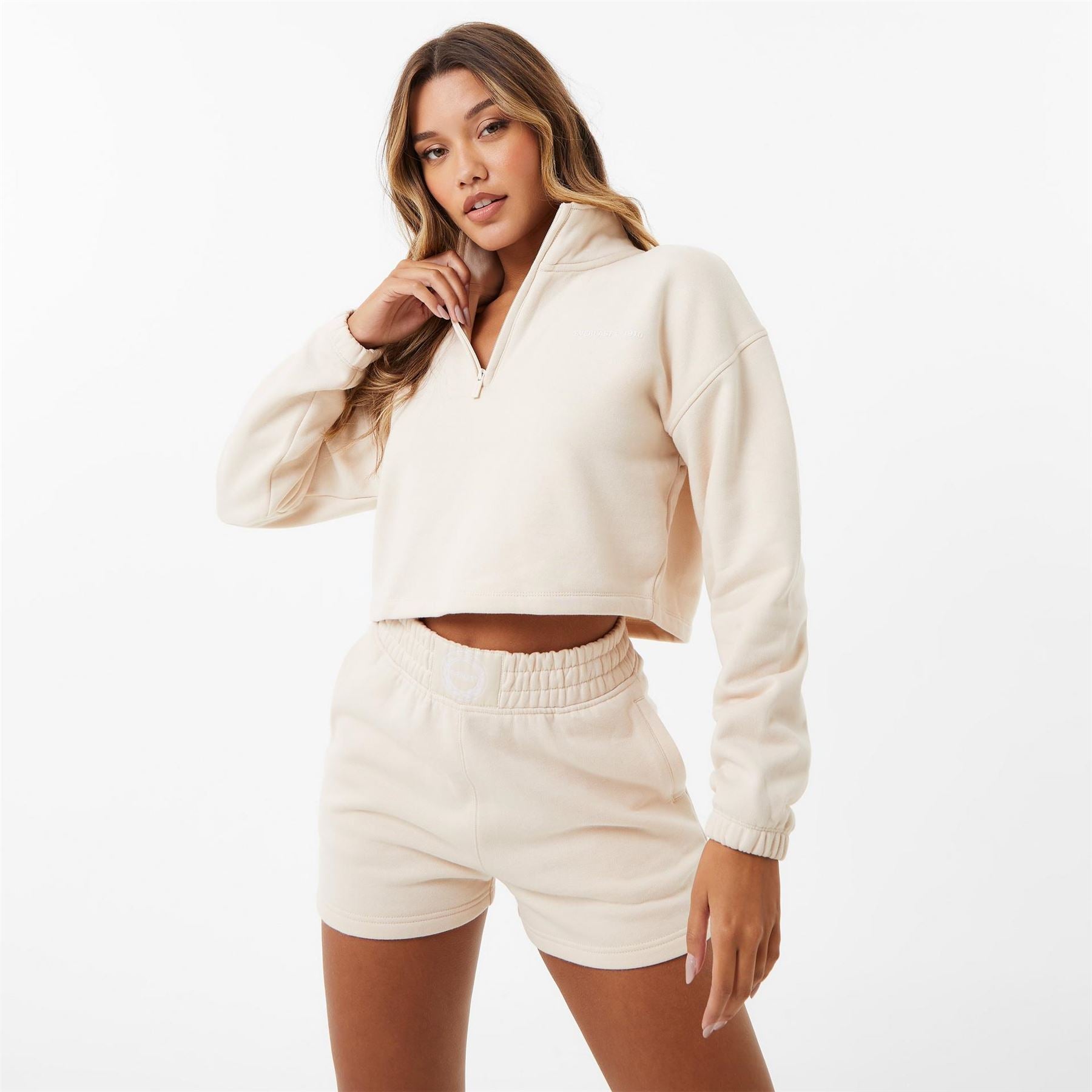 Everlast Womens Quarter Zip Fleece Top