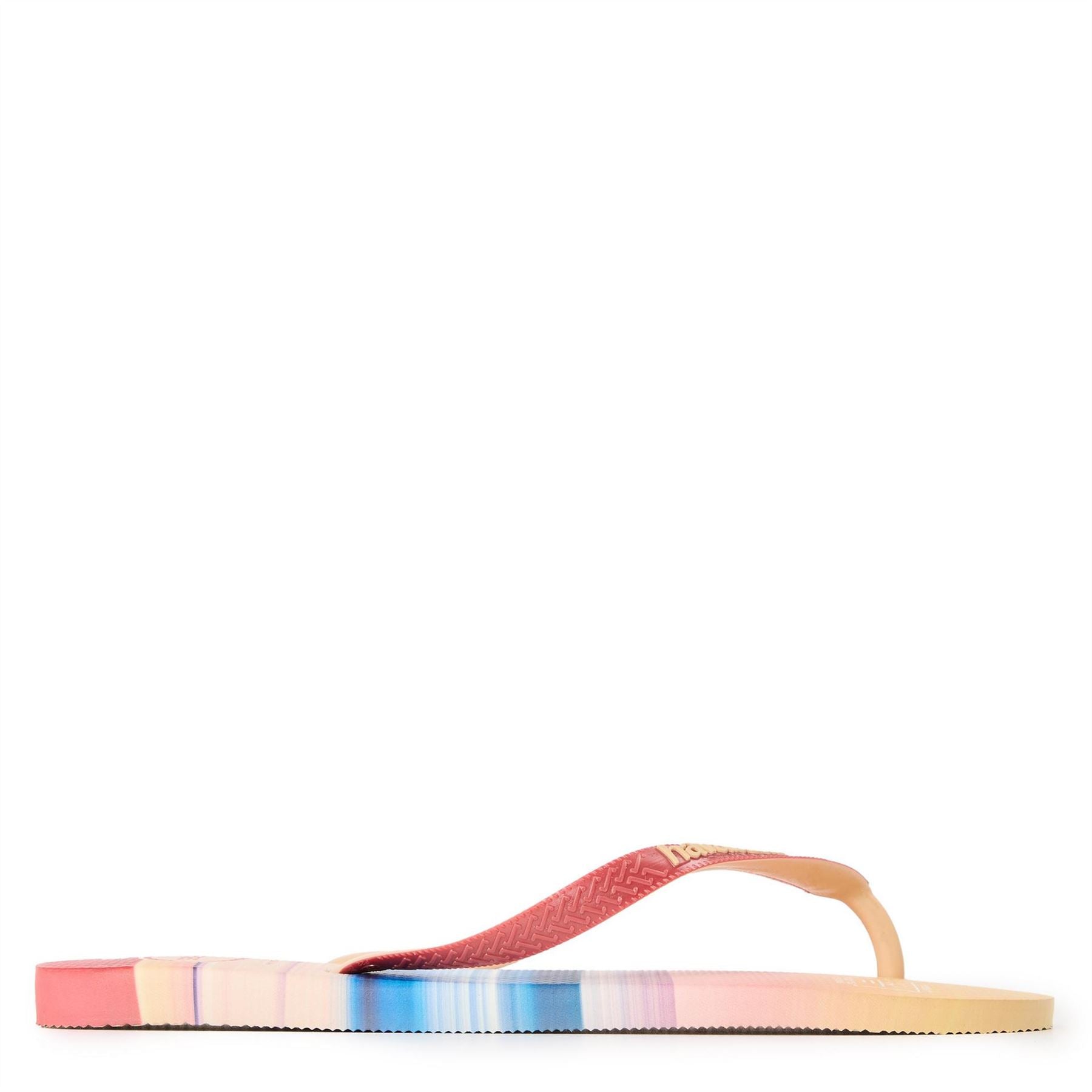 Havaianas Striped Thong Toe Flip Flop Sandals