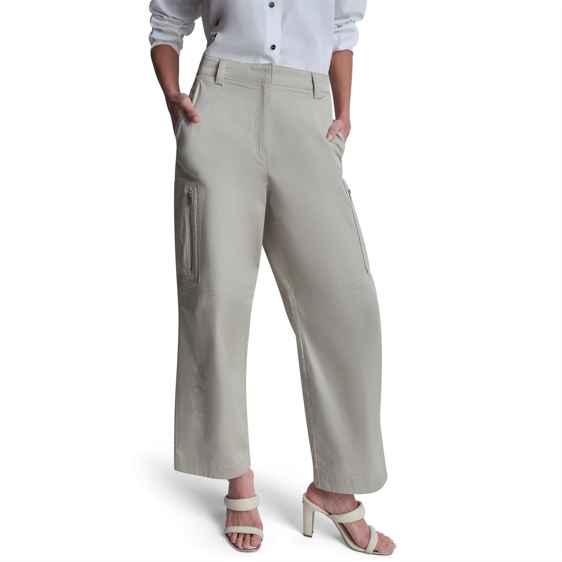 DKNY Wide Leg Trouser
