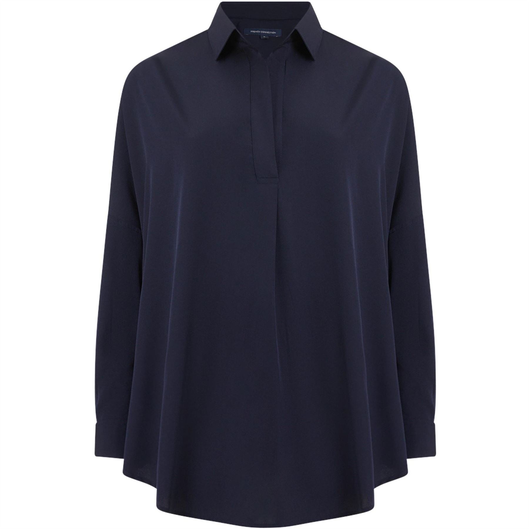 French Connection Relaxed Fit Long Sleeve Blouse