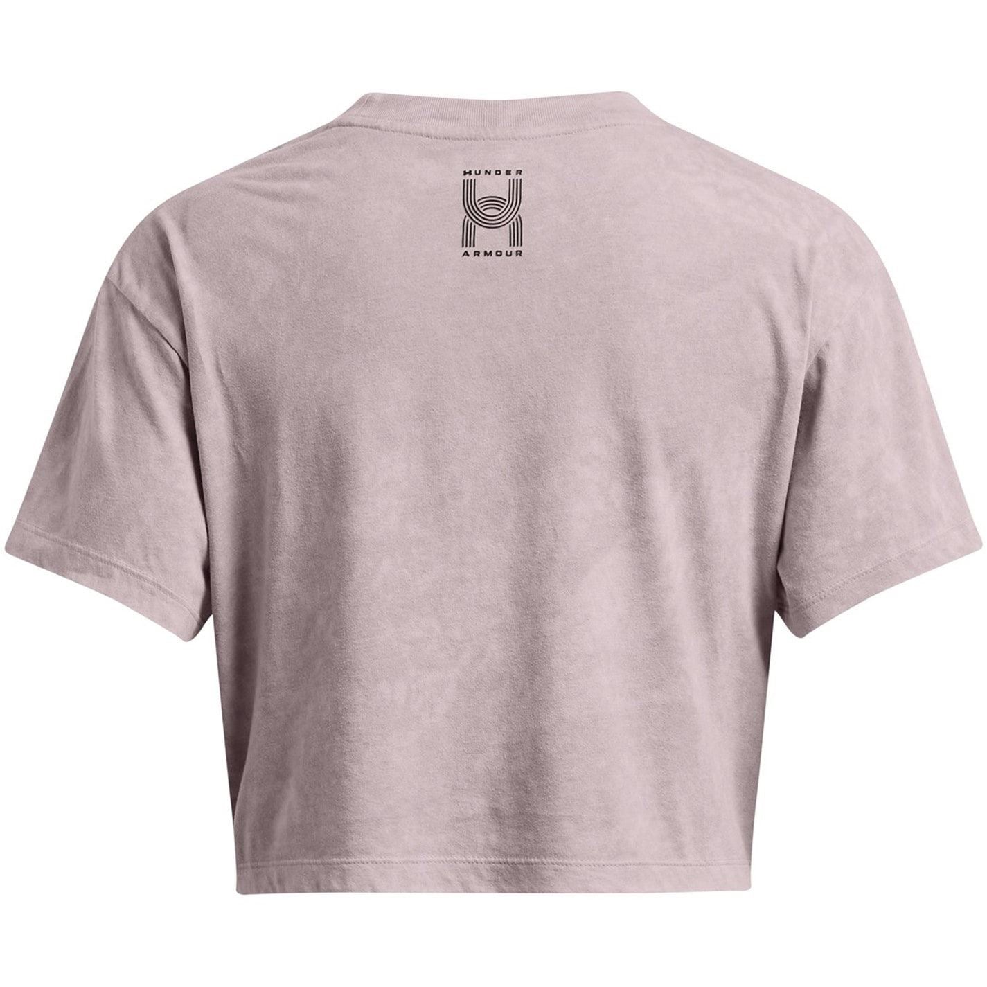 Under Armour Run Relaxed Fit Cropped Short Sleeve Competition T-Shirt