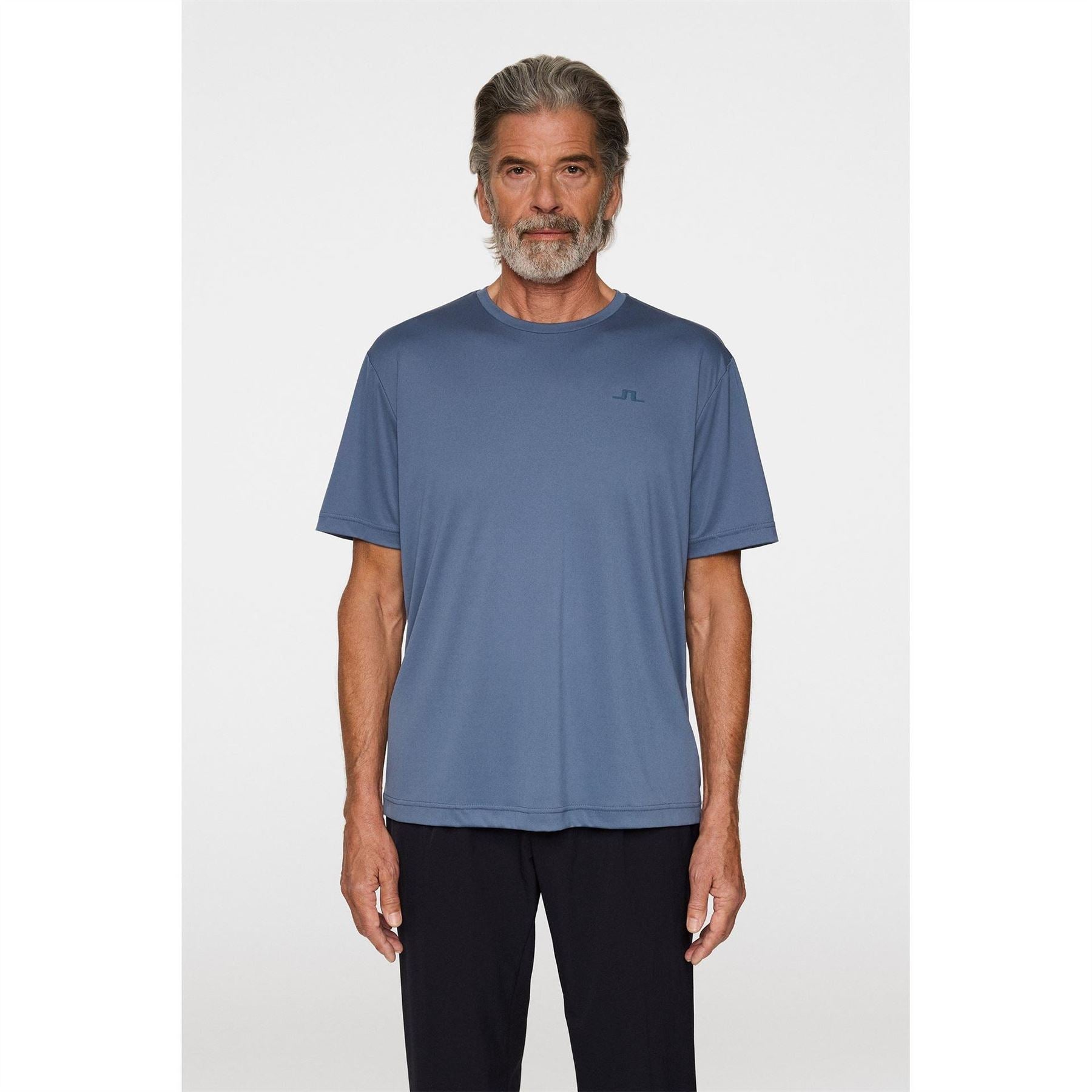 J Lindeberg Crew Neck Short Sleeve Regular Fit T-Shirt