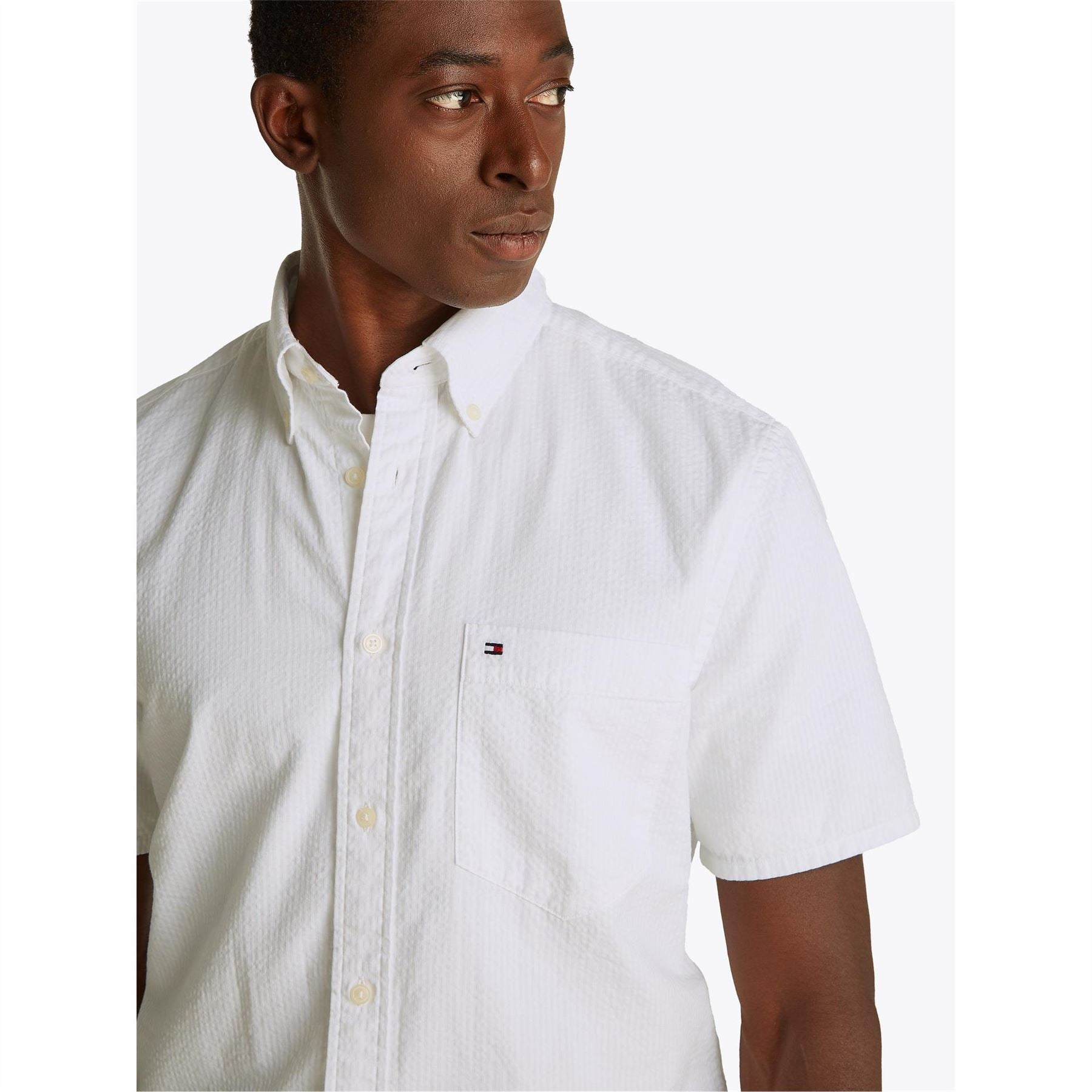 Tommy Hilfiger Regular Fit Button Down Collar Shirt