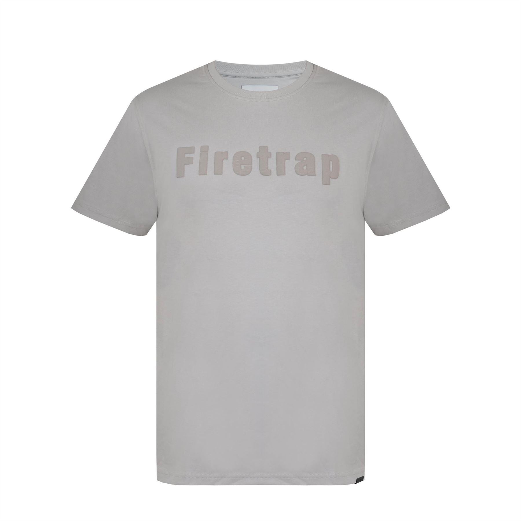 Firetrap Mens Large Logo T-Shirt