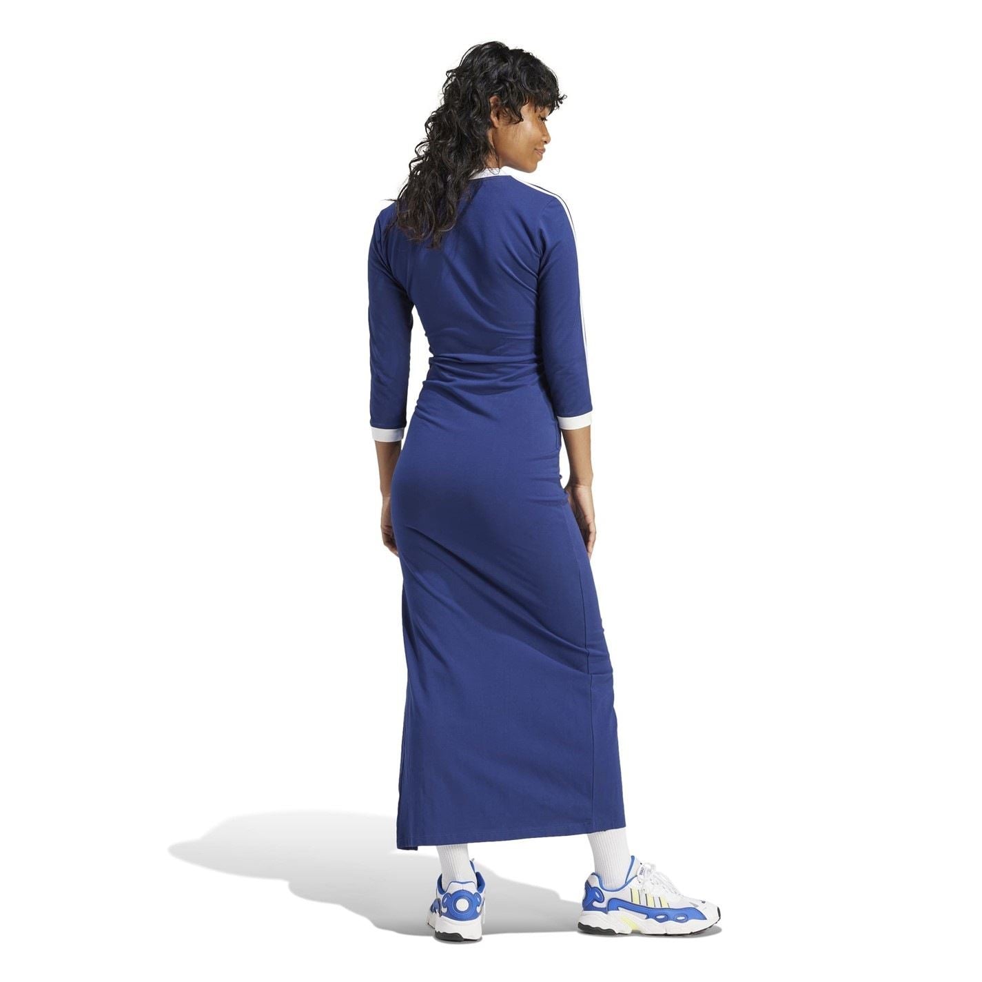 adidas Originals W V-Neck Maxi T-Shirt Dress