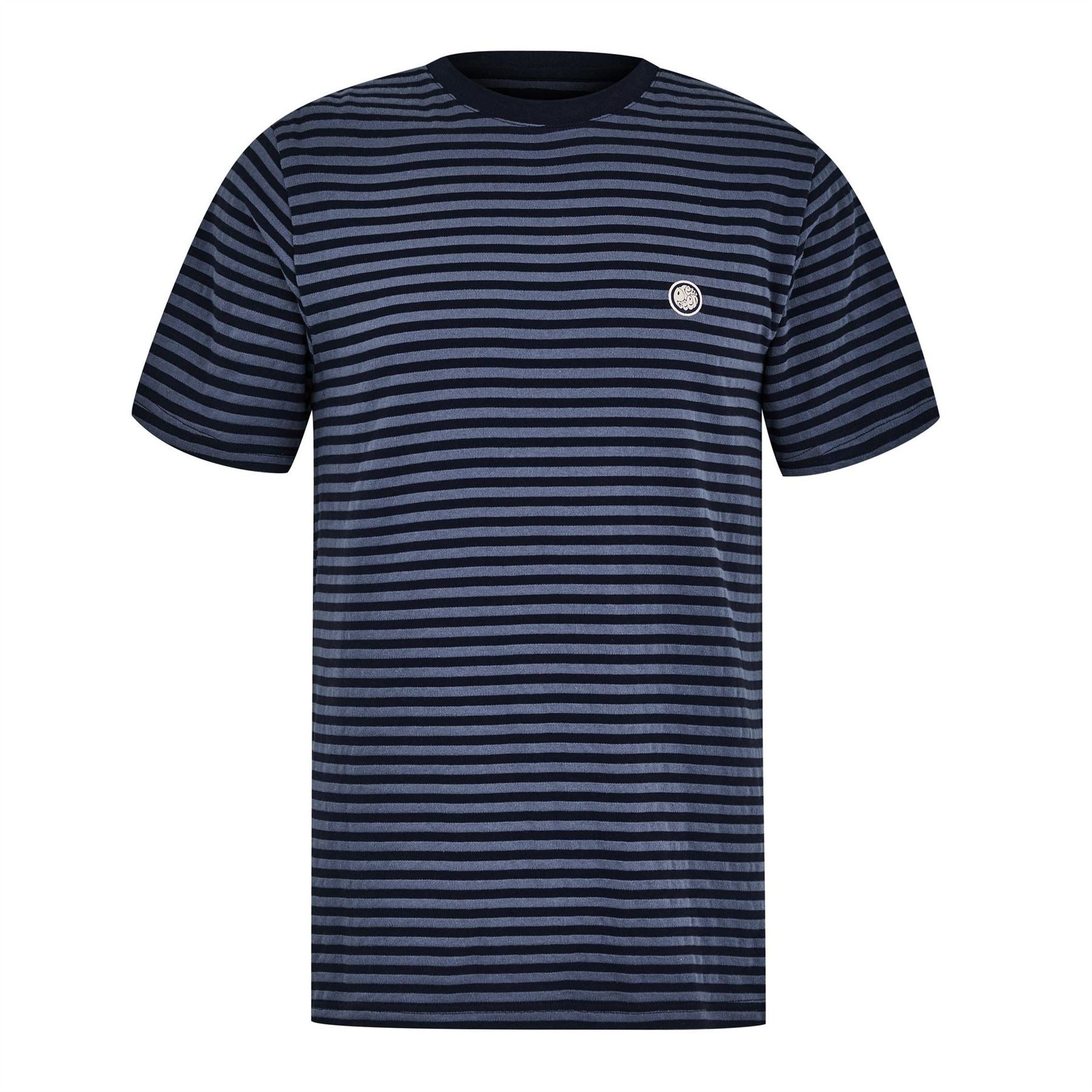 Pretty Green Travis Stripe Regular Fit T-Shirt