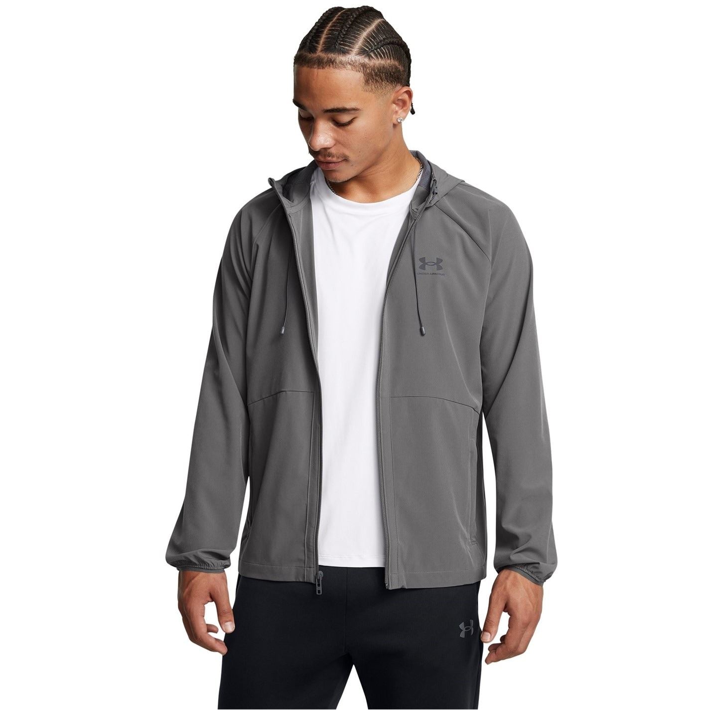 Under Armour Hooded Relaxed Fit Windbreaker Jacket