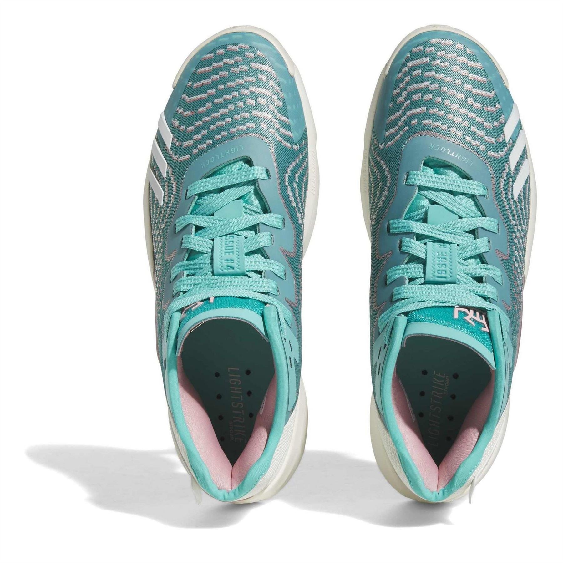 adidas D.O.N. Issue Mid Top Lace-Up Sneakers