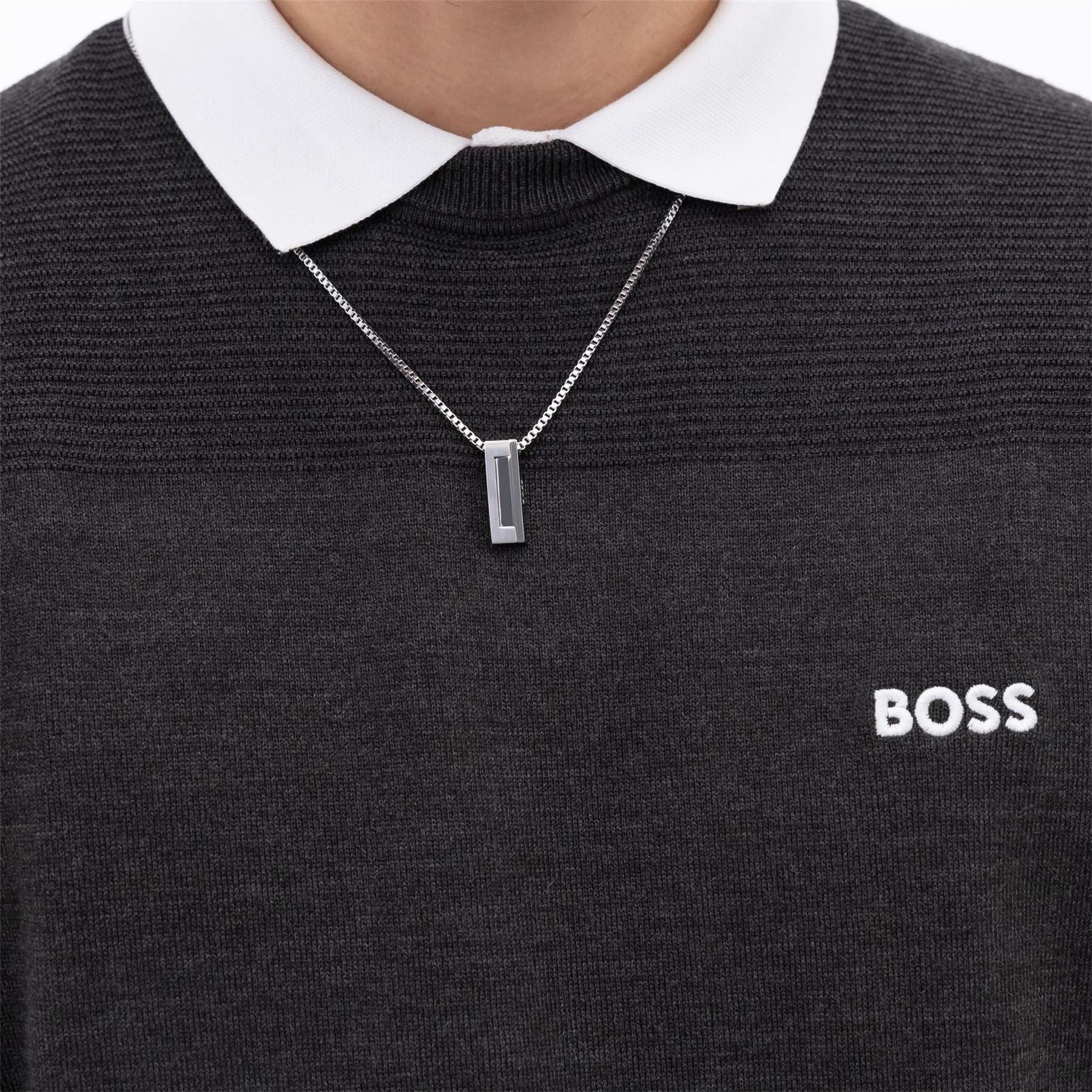 Boss Stainless Steel Candor Necklace