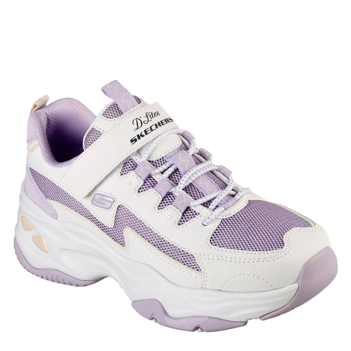 Skechers DLites4 0 Slip On Trainers