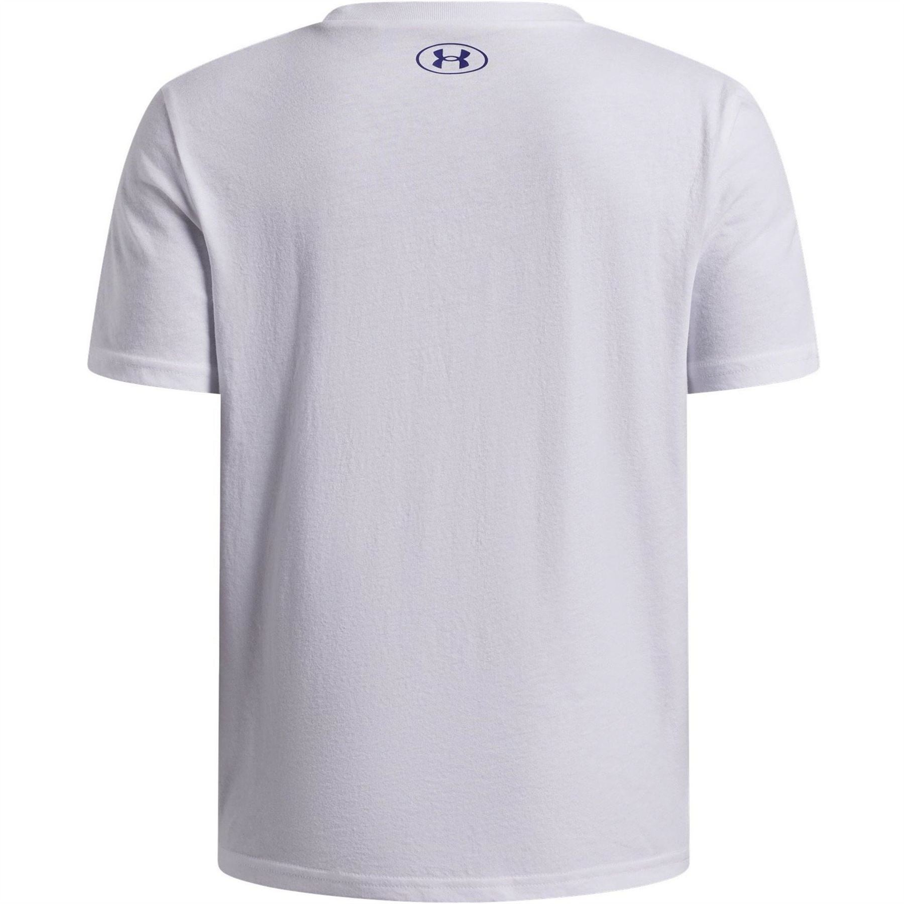 Under Armour Logo Blur Boys Short Sleeve