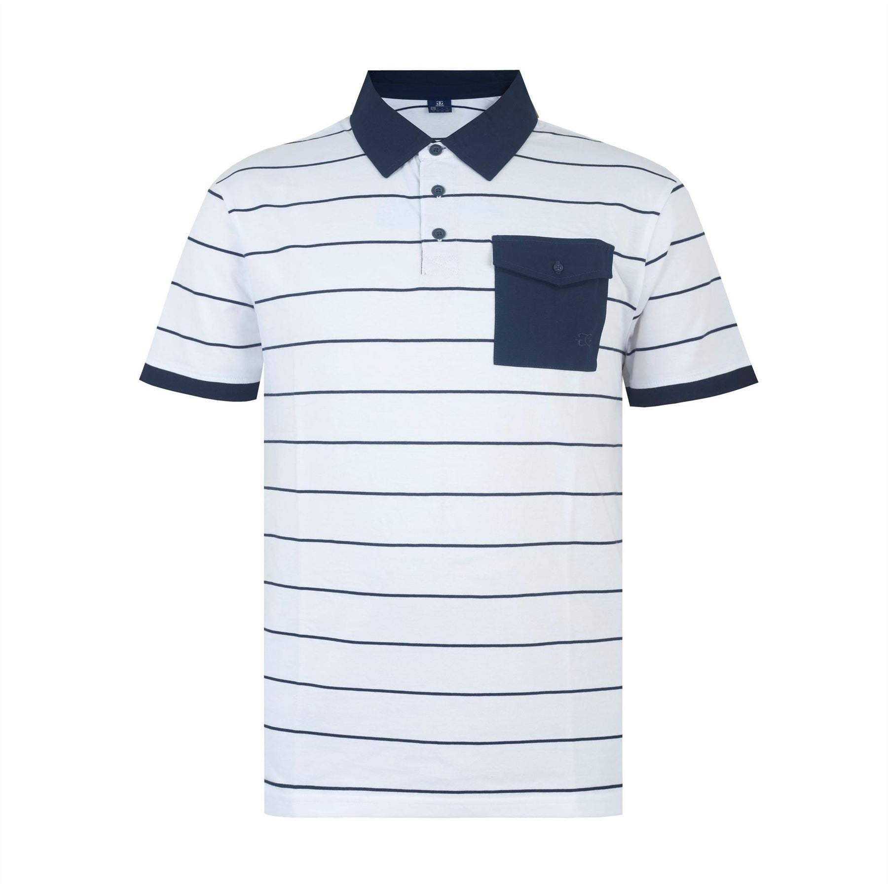 Giorgio Stripe Short Sleeve Polo Shirt