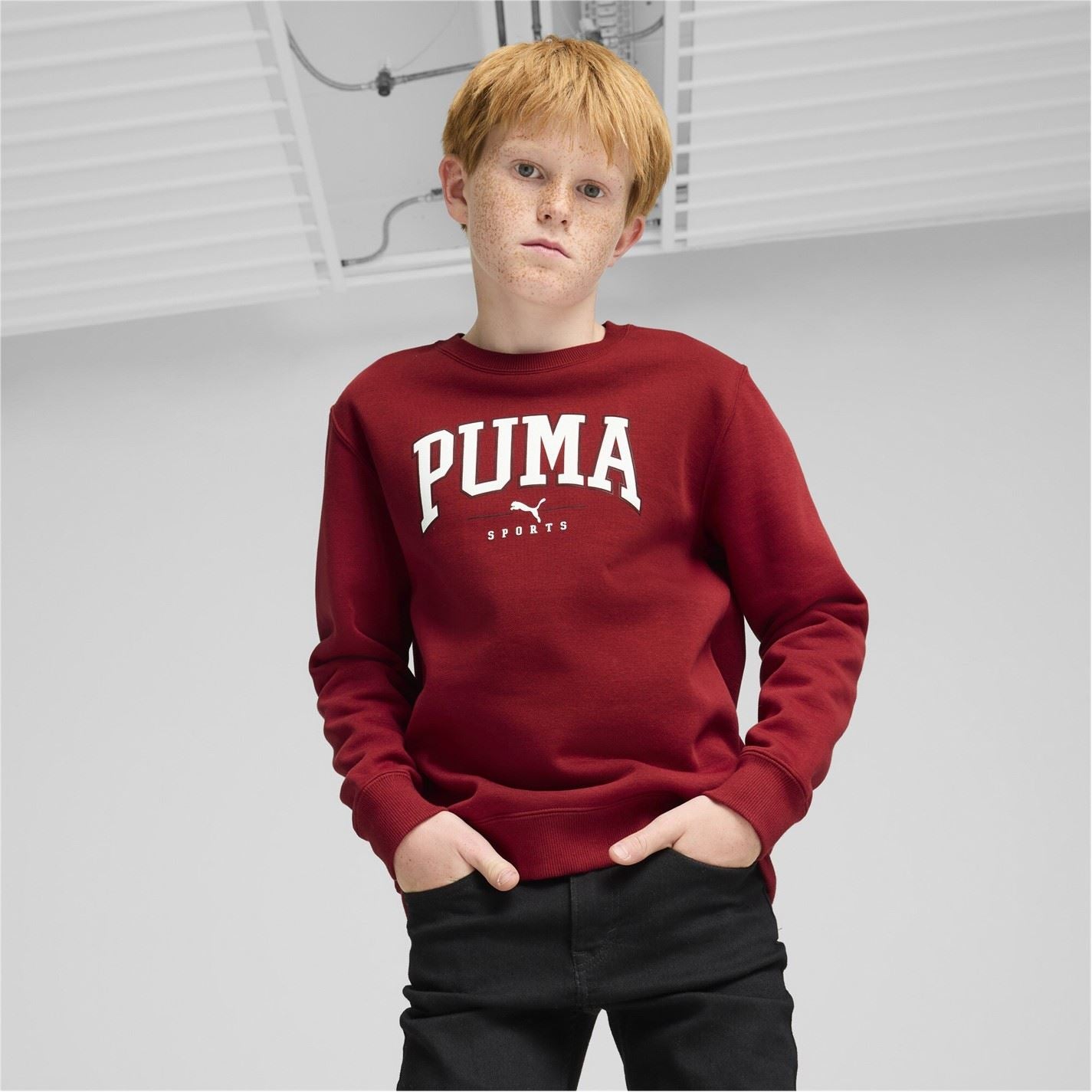 Puma Squad Crew Neck Regular Fit Sweatshirt