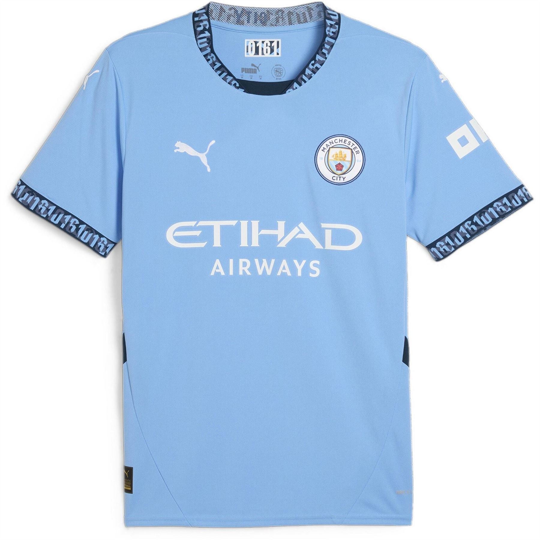 Puma Manchester City Home Shirt 2024 2025 Adults