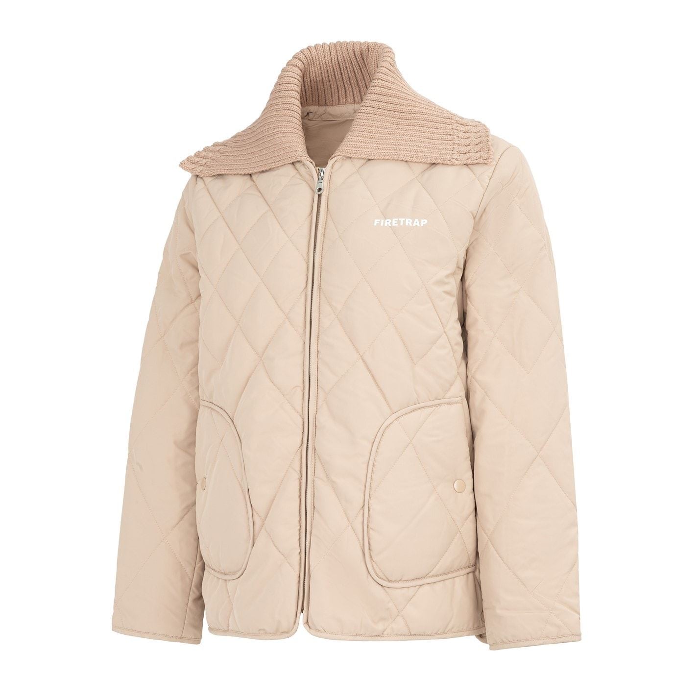 Firetrap Long Sleeve Hip Length Quilted Jacket