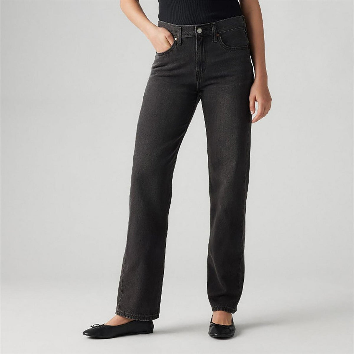 Levis Low Pro Low Rise Straight Leg Jeans