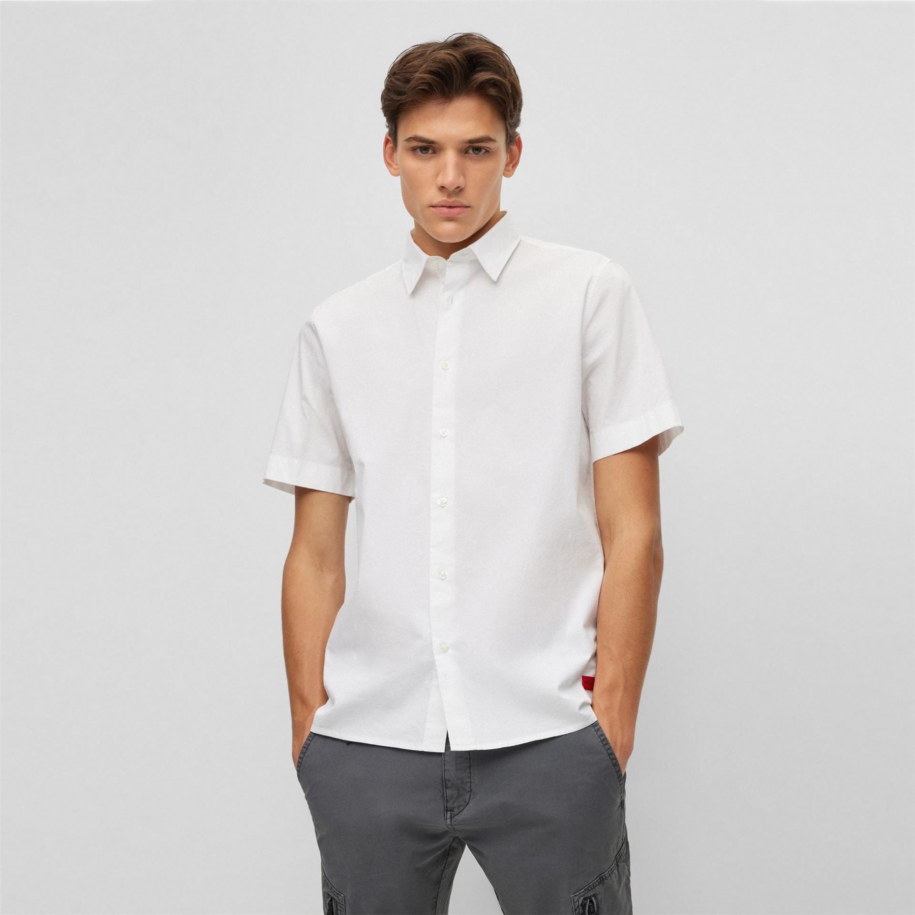 Hugo Regular Fit Short Sleeve Shirt