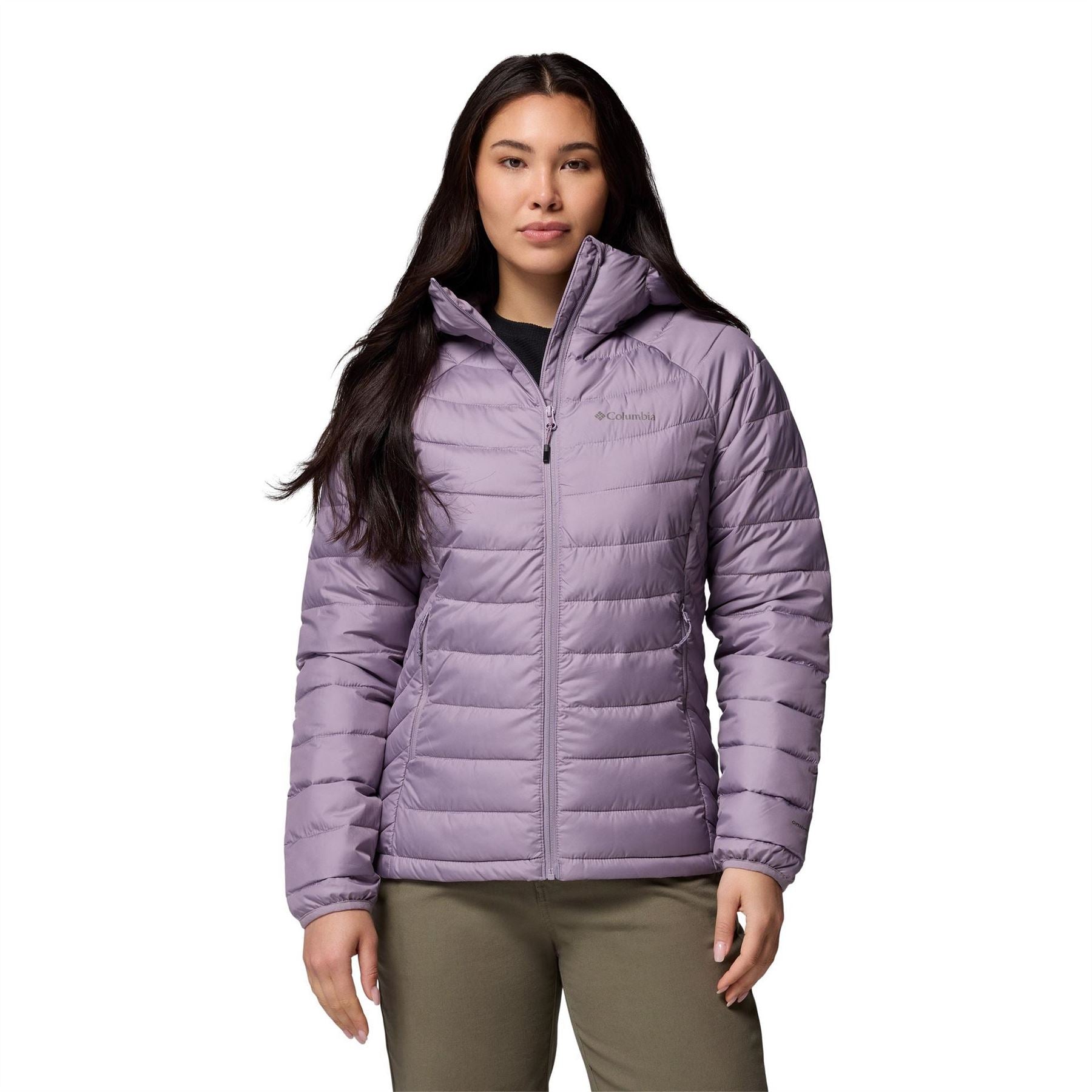 Columbia Powder Lite II Water and Wind Resistant Long Sleeve Insulated Puffer Jacket