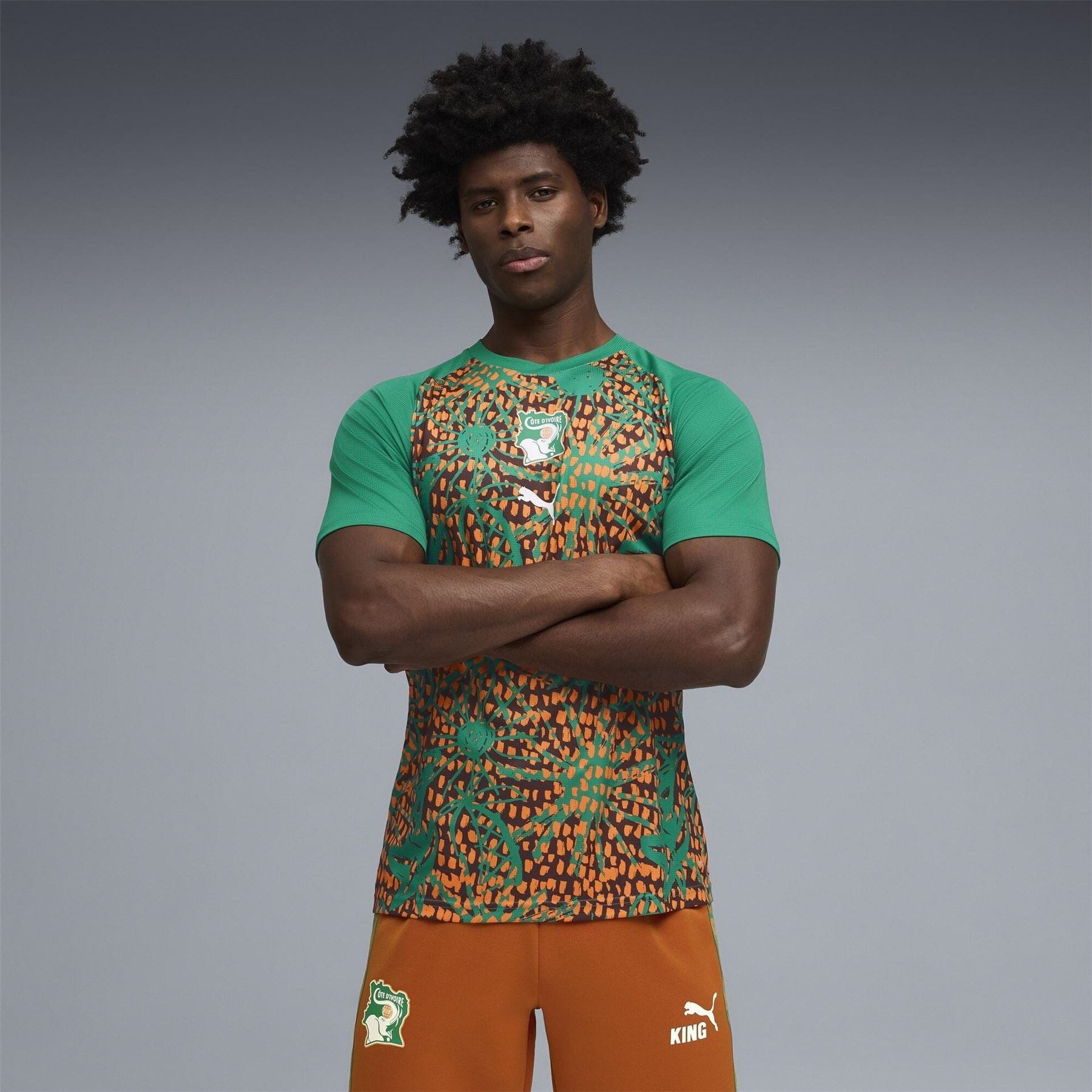 Puma Ivory Coast Warm Up Shirt World Cup 2026