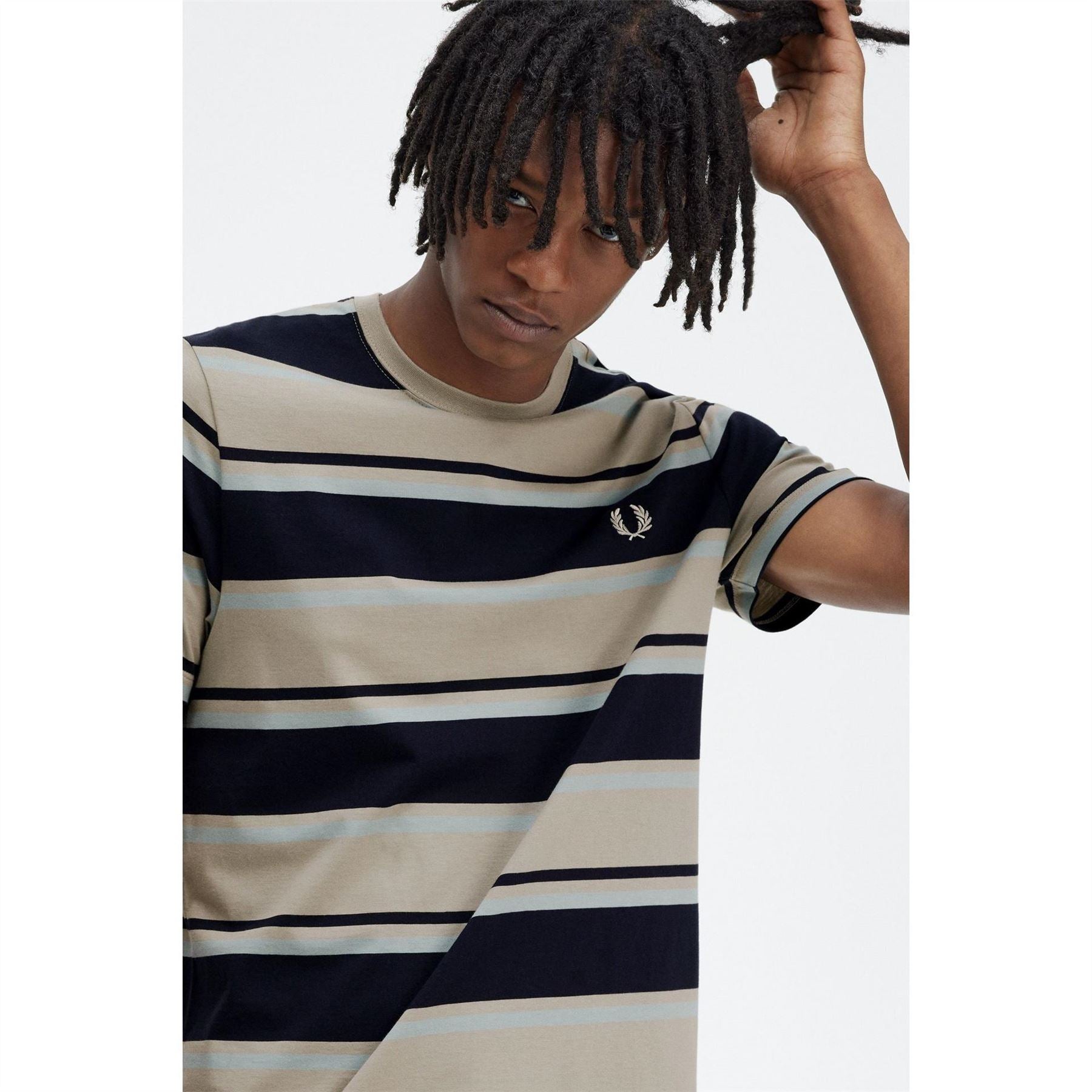 Fred Perry Bold Stripe Regular Fit T-Shirt