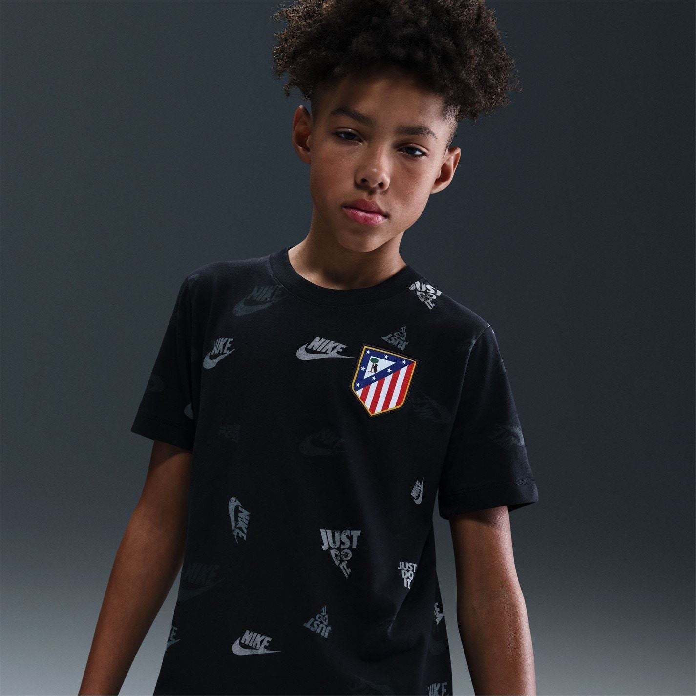 Nike Atletico Madrid Crest T-Shirt Juniors