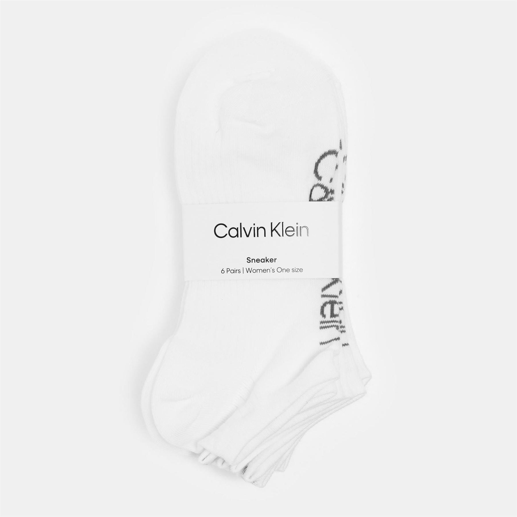 Calvin Klein 3 Pack Trainer No Show Socks