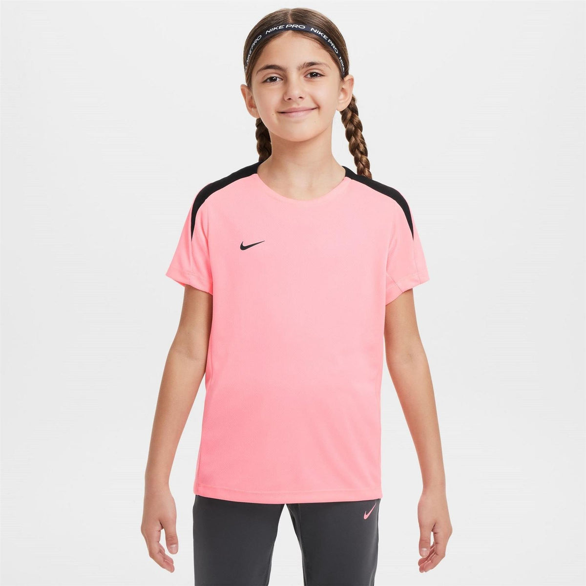 Nike Strike Dri Fit Short Sleeve Global Football Top Juniors