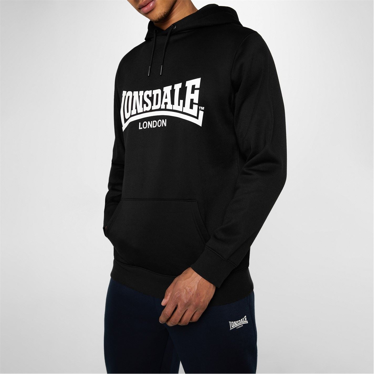 Lonsdale Mens Essential Oth Hoodie