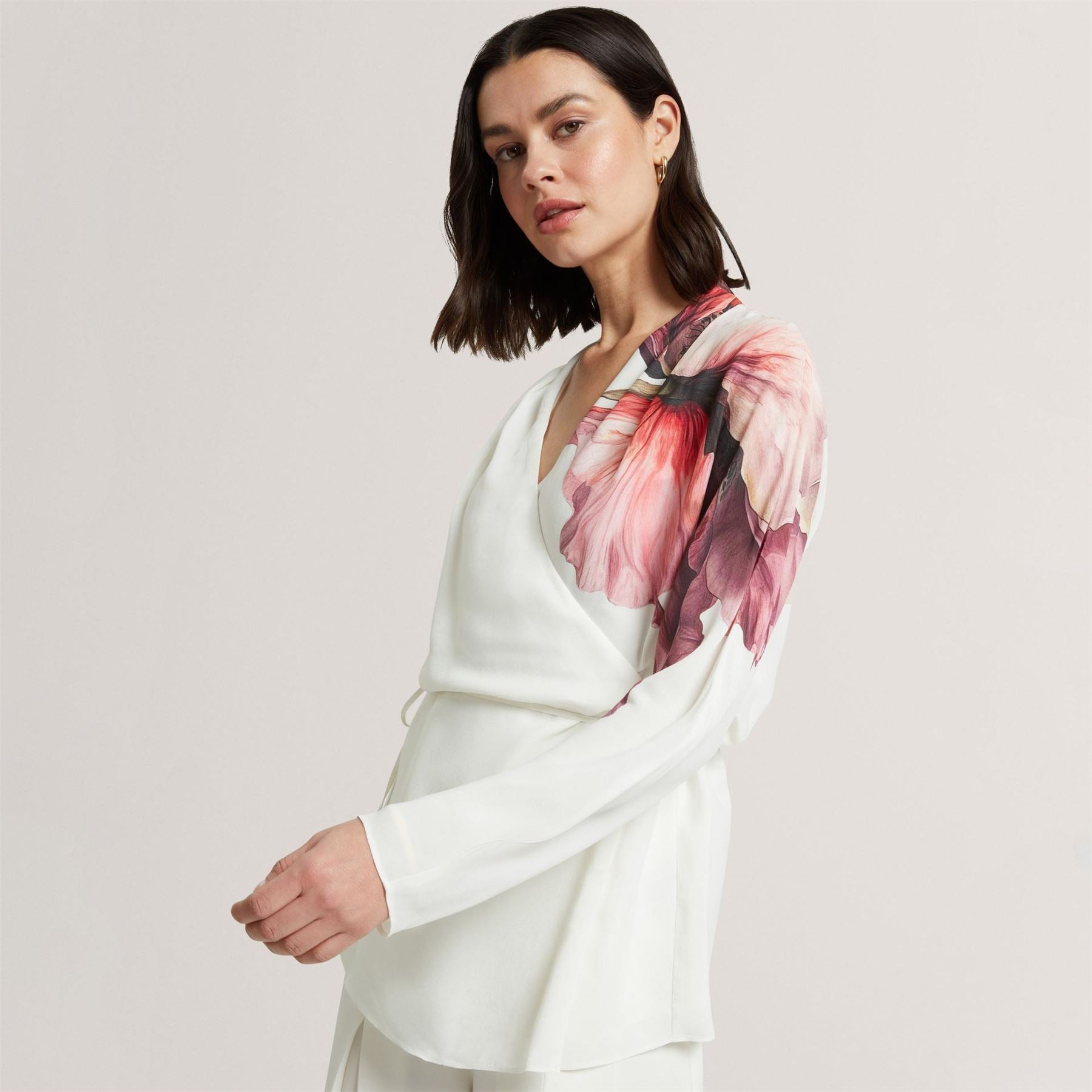 Ted Baker Tiedet Ls Blouse