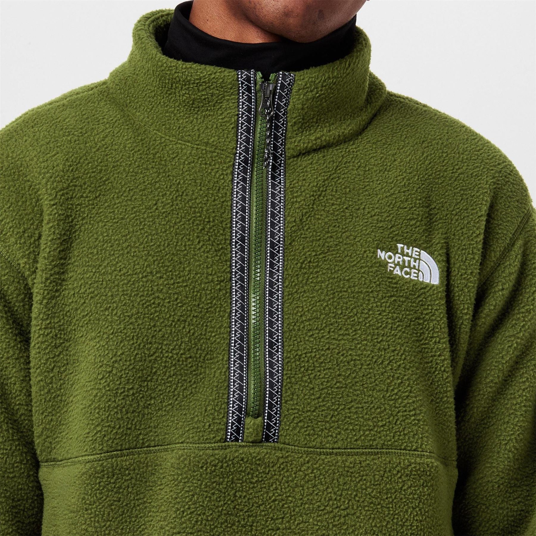 The North Face Funnel Neck Zip Long Sleeve Sweatshirt