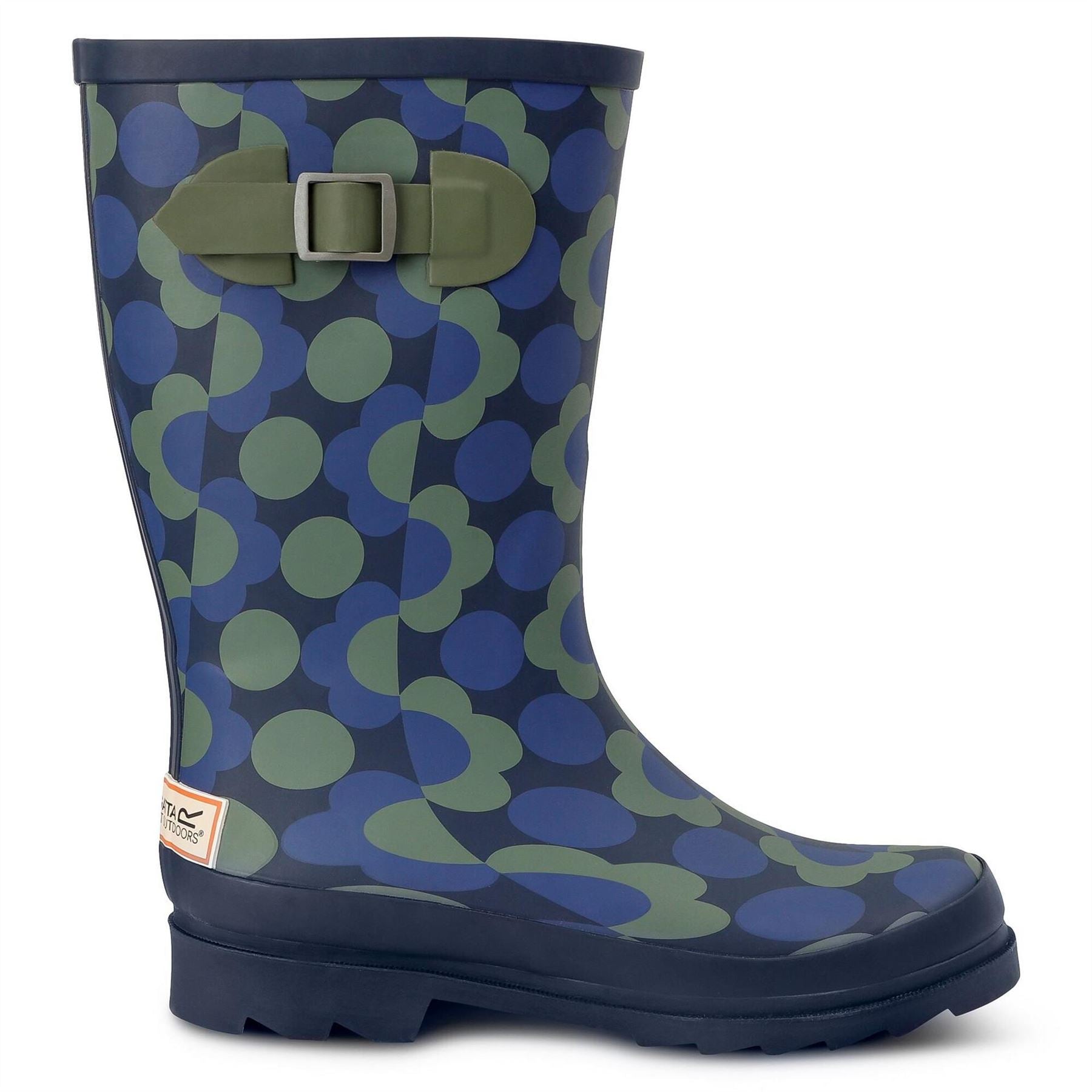 Regatta Orla Quarter Wellies Polka Dot Rain Boots