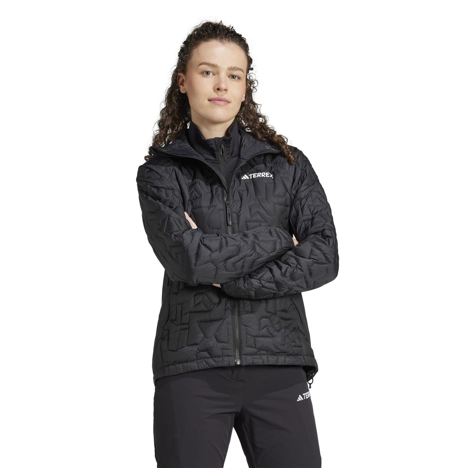 adidas Terrex Xperior PrimaLoft Insulated Hooded Long Sleeve Waterproof Jacket
