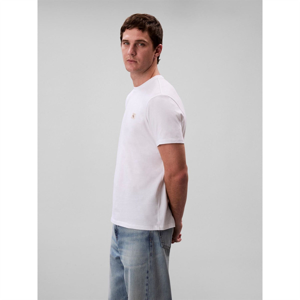 Calvin Klein Jeans Box Crew Neck Short Sleeve T-Shirt