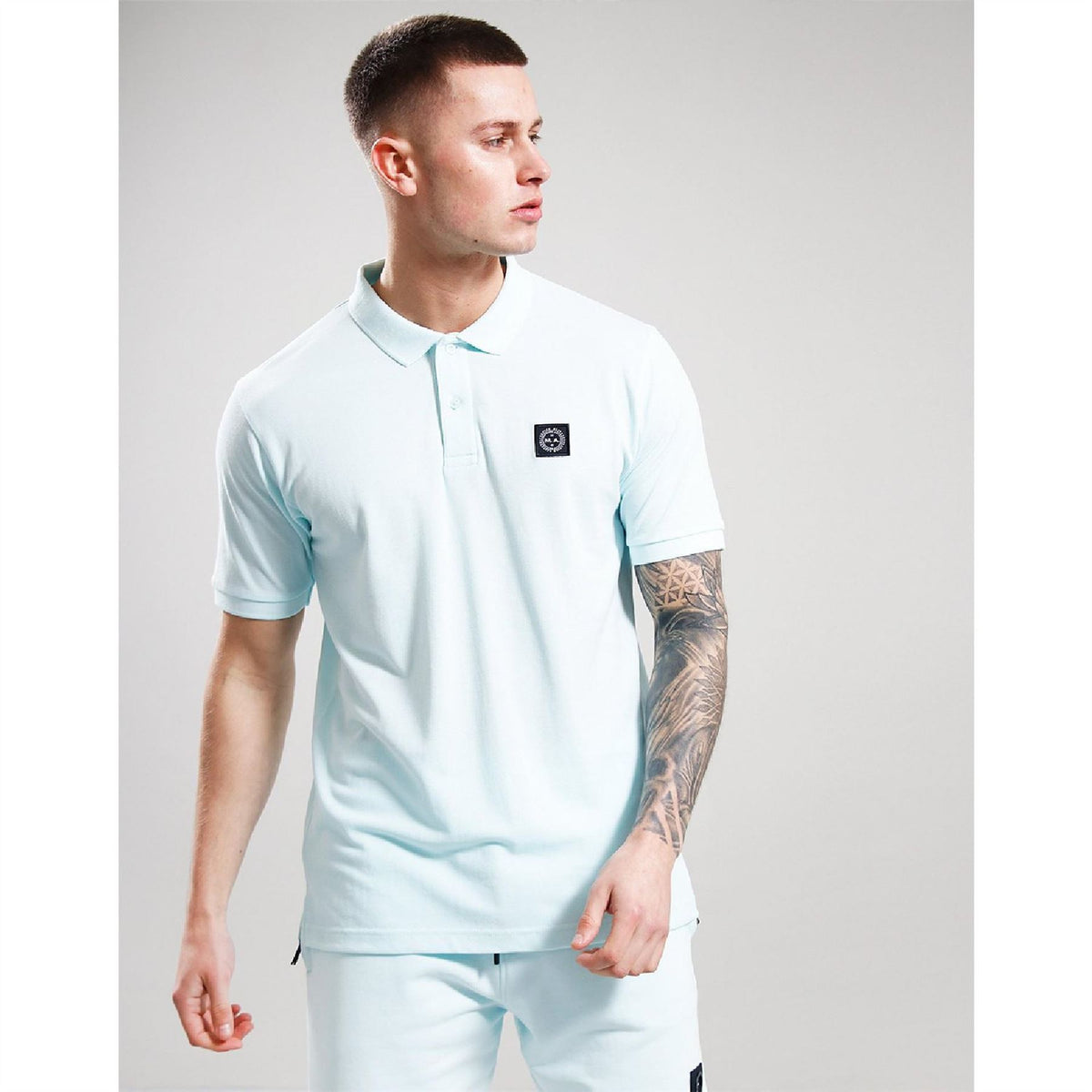 Marshall Artist Siren Collared Neck Short Sleeve Polo Shirt