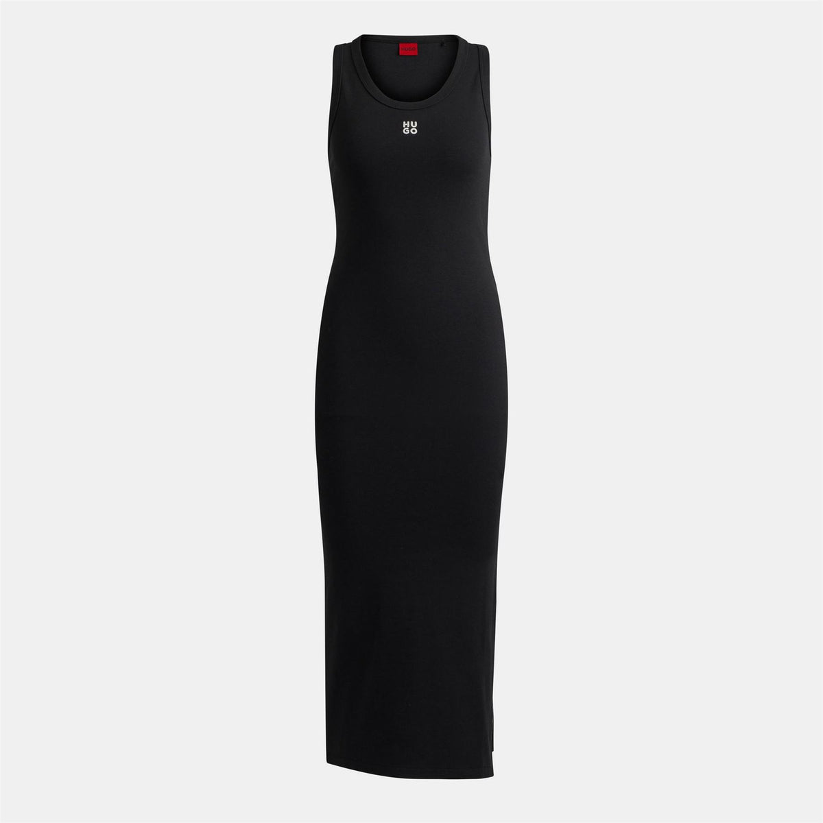 Hugo Nalimera Scoop Neck Sleeveless Midi Bodycon Dress