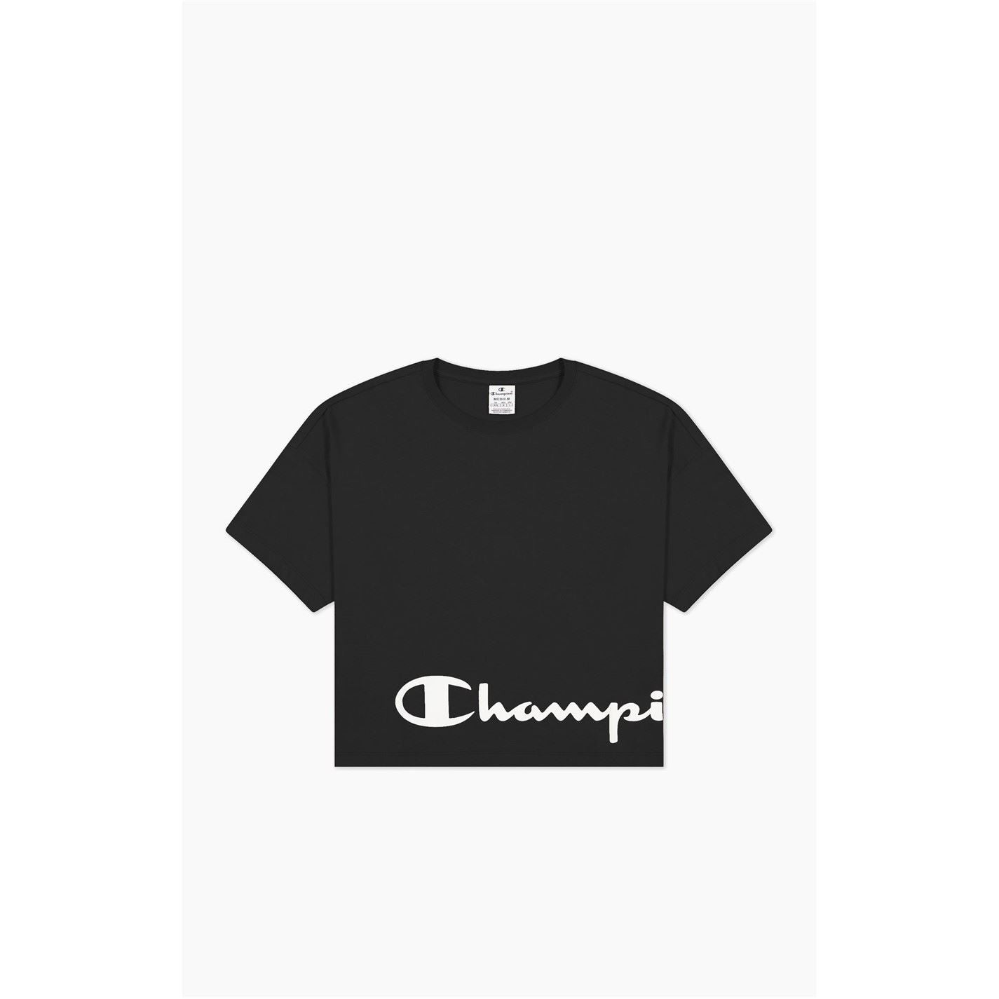 Champion Crew Neck Cropped Regular Fit T-Shirt