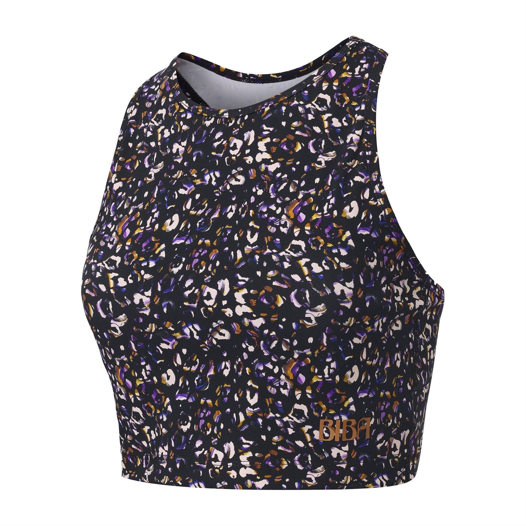 Biba Move Tank Scoop Cropped Performance Gym Vest
