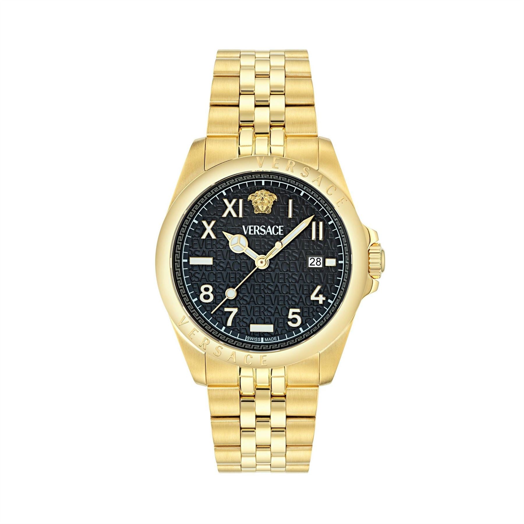 Versace Sn71 Steel Bracelet Strap Analogue Fashion Watch