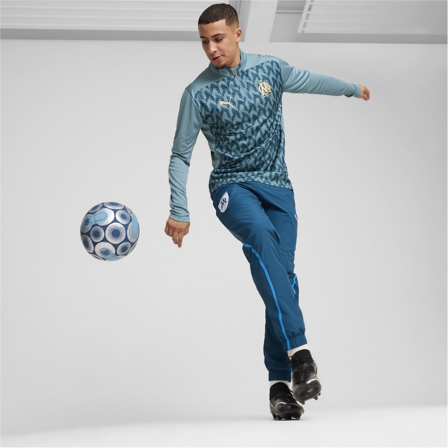 Puma Olympique De Marseille Drill Top 2024 2025 Adults