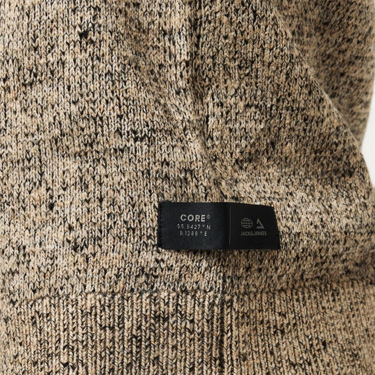 Jack and Jones Mens Space Crew Neck Knitted Jumper