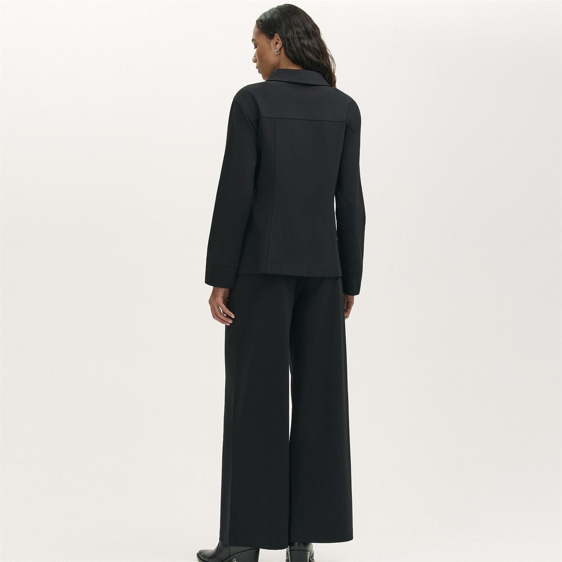 Finery Agness Solid Patterned Overshirt