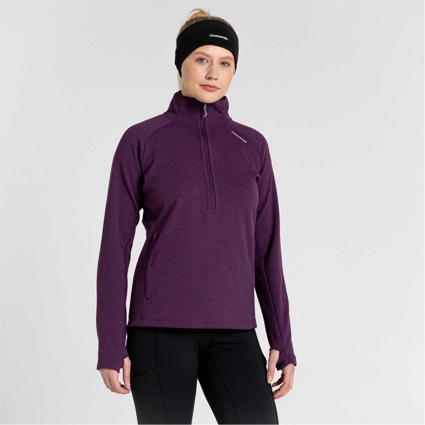Craghoppers Dynamic Pro Raglan Sleeve Half-Zip Sweatshirt