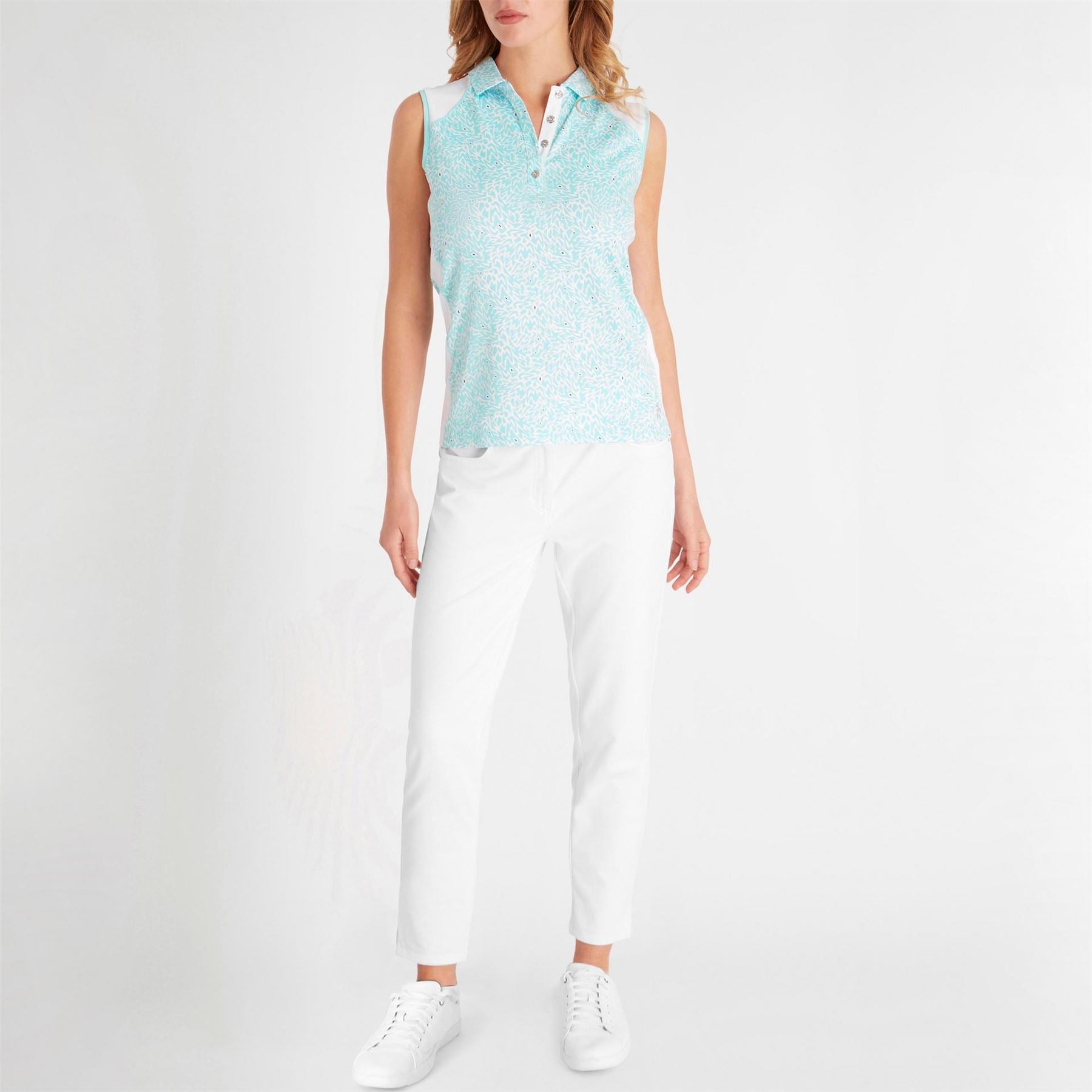 Calvin Klein Golf Sleeveless Performance Polo Shirt