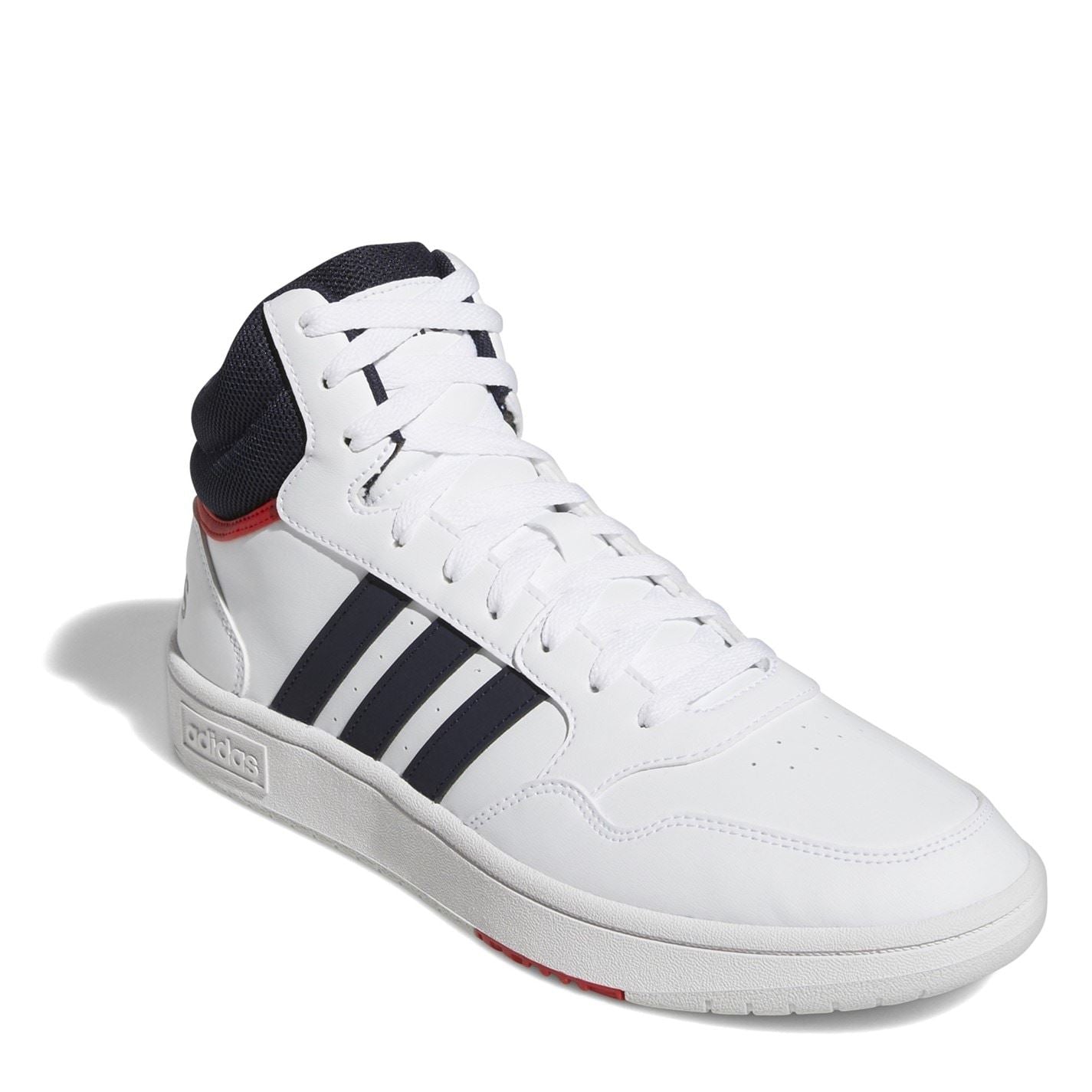 adidas Mens Hoops 3.0 Mid Classic Vintage Shoes