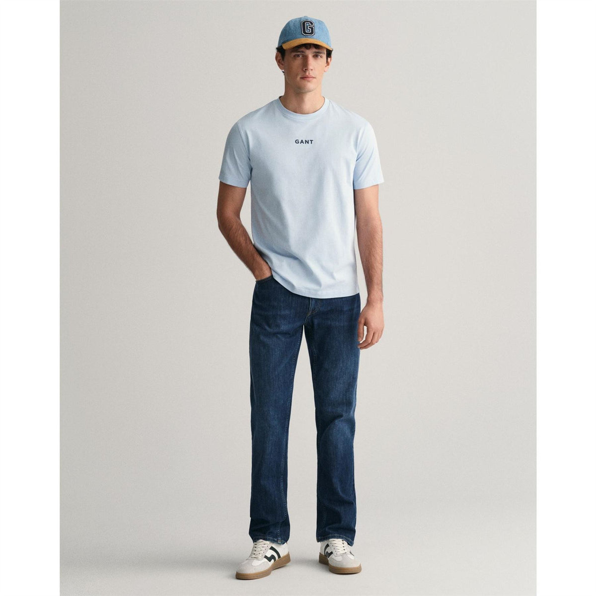 Gant Regular Dark Blue Straight Leg Jeans