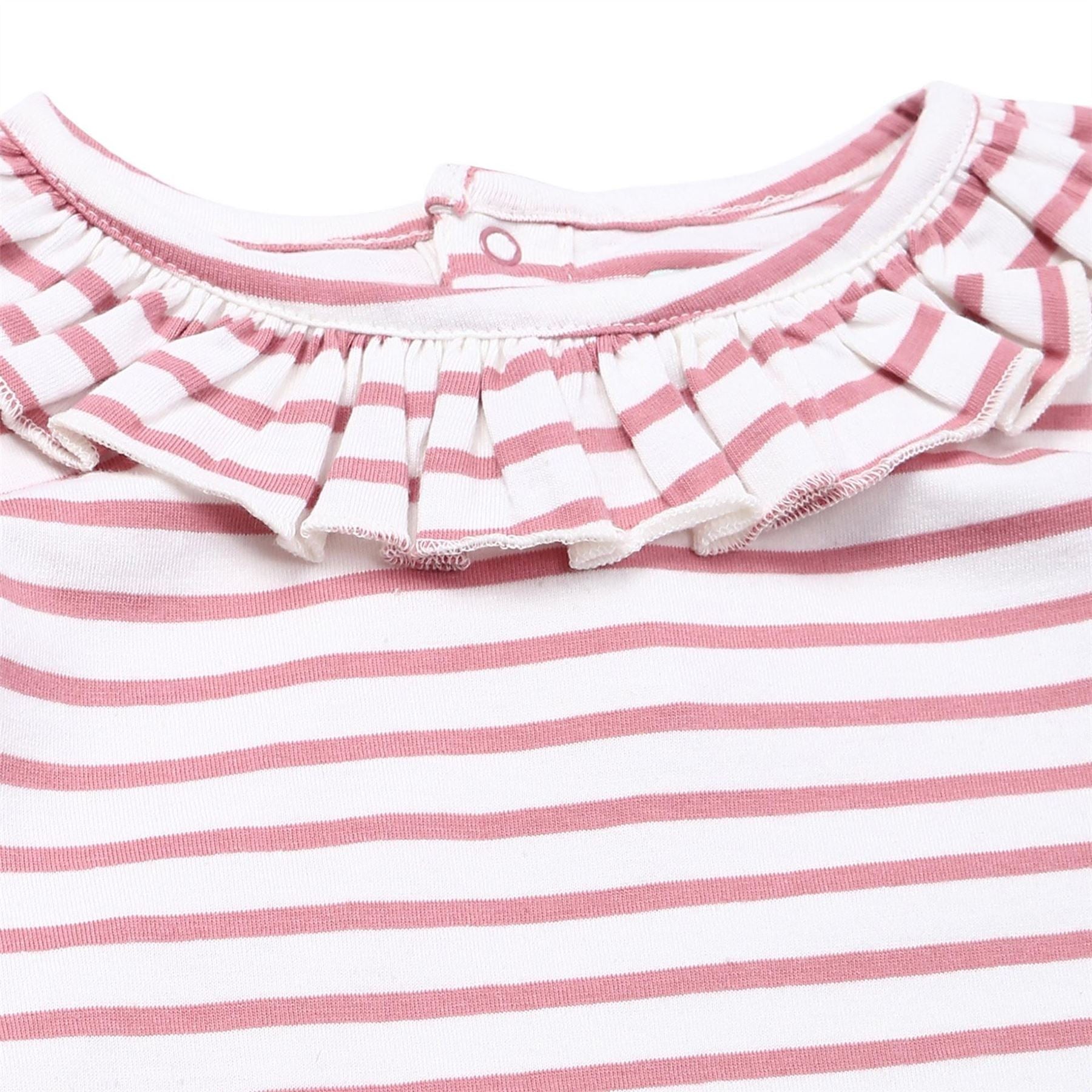 Lilly and Sid Regular Fit Rainbow Stripe T-Shirt